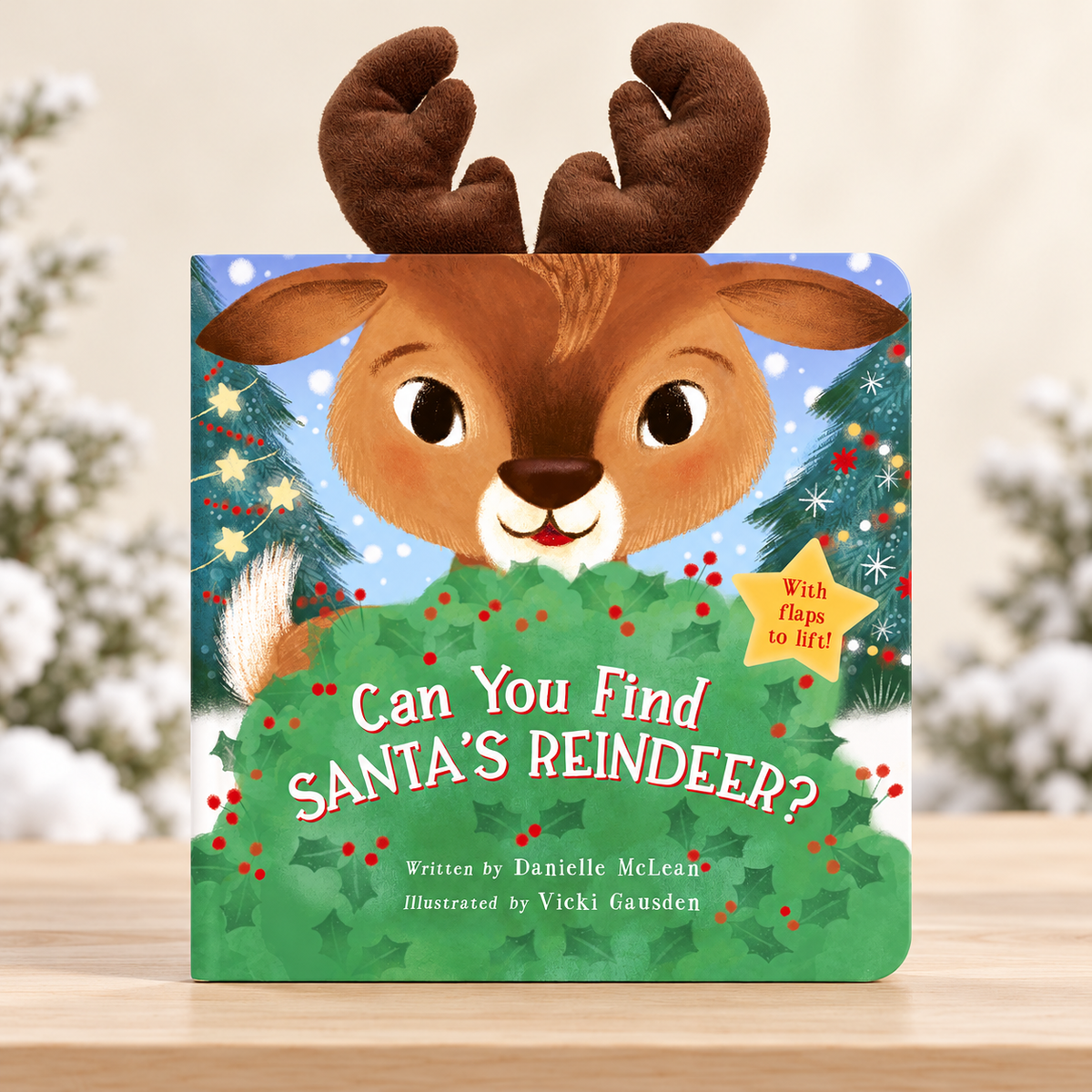 Can You Find Santa’s Reindeer? Lift-the-Flap Book