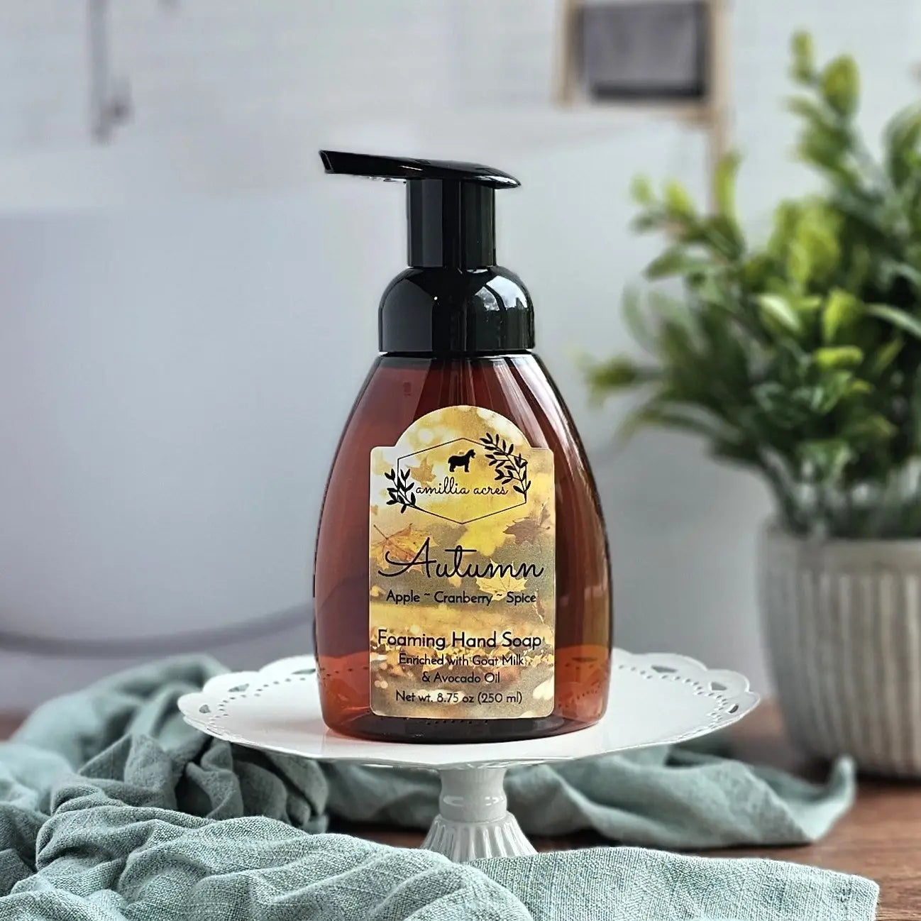 Autumn Goat Milk Foaming Hand Soap – Warm Spice & Vanilla
