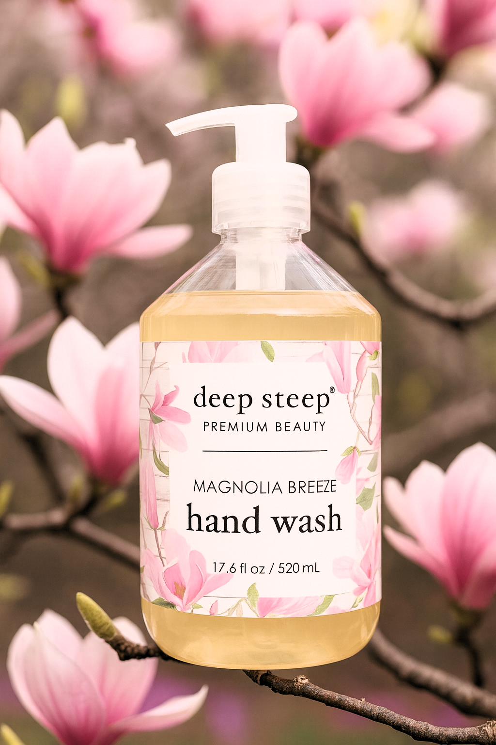 Magnolia Breeze Liquid Hand Soap with Argan Oil (17.6 oz.)