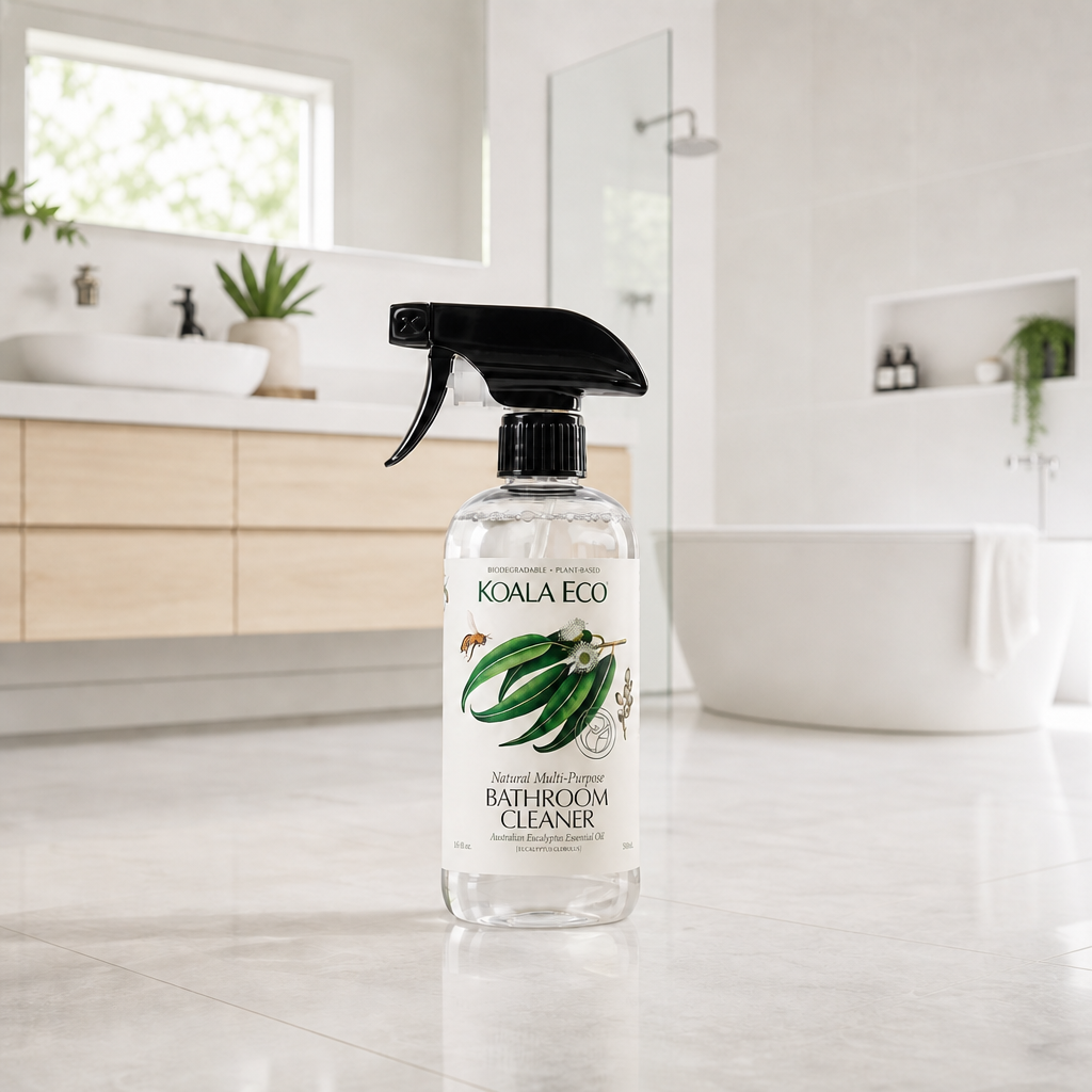 Koala Eco Natural Bathroom Cleaner – Plant‑Based Multi‑Surface Spray (Eucalyptus)
