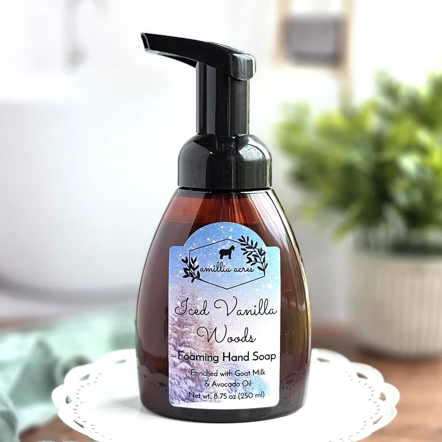 Iced Vanilla Goat Milk Foaming Hand Soap – Cool Air & Warm Vanilla Blend