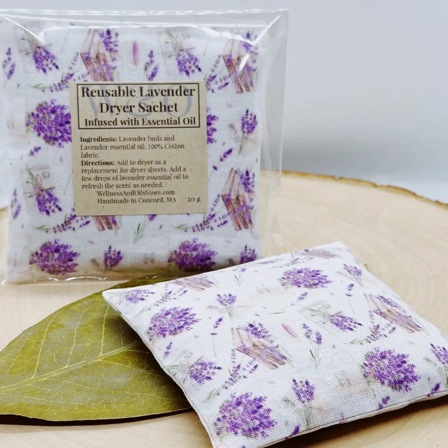 Reusable Lavender Dryer Sachet – Handmade Eco‑Friendly Fabric Softener Alternative
