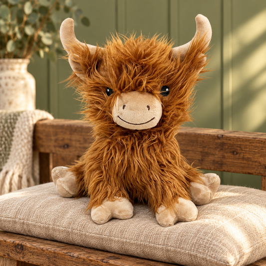 Henry the Highland Cow Warm Pal Lavender-Scented Plush