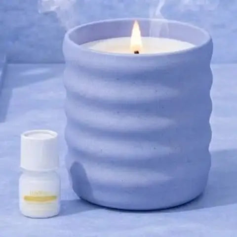 Flameless Candle Diffuser – Bubble Blue-Rechargeable Flameless Candle