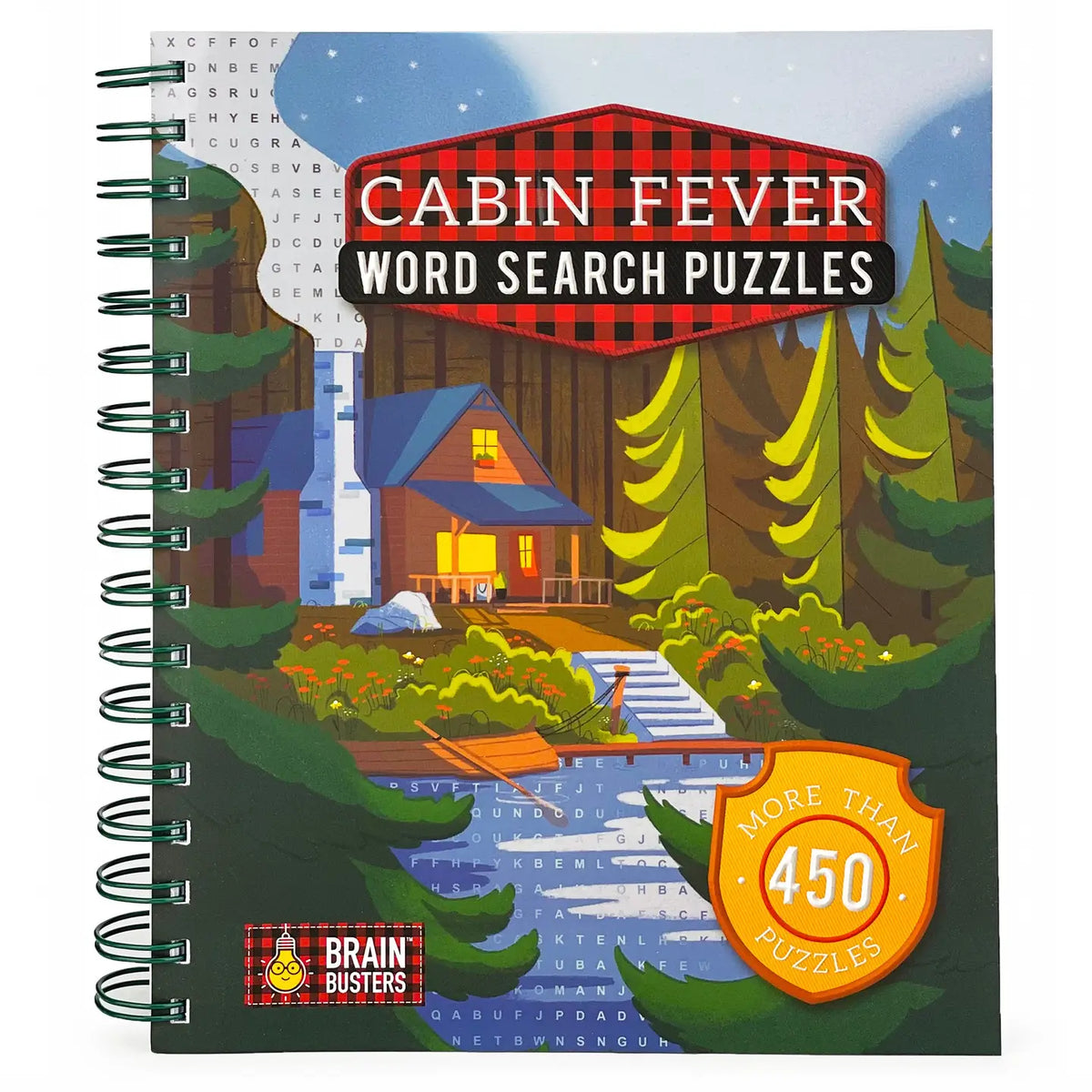 Cabin Fever Word Search Puzzles | 450+ Cozy Cabin-Themed Brain Games
