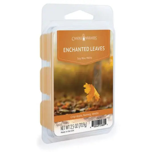 Enchanted Leaves Soy Wax Melts | Crisp Apple, Nutmeg & Vanilla | 2.5 oz