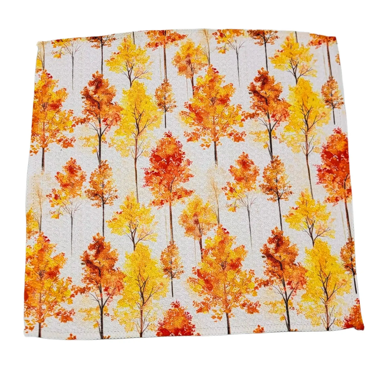 Autumn Trees Microfiber Cloth – 10x10