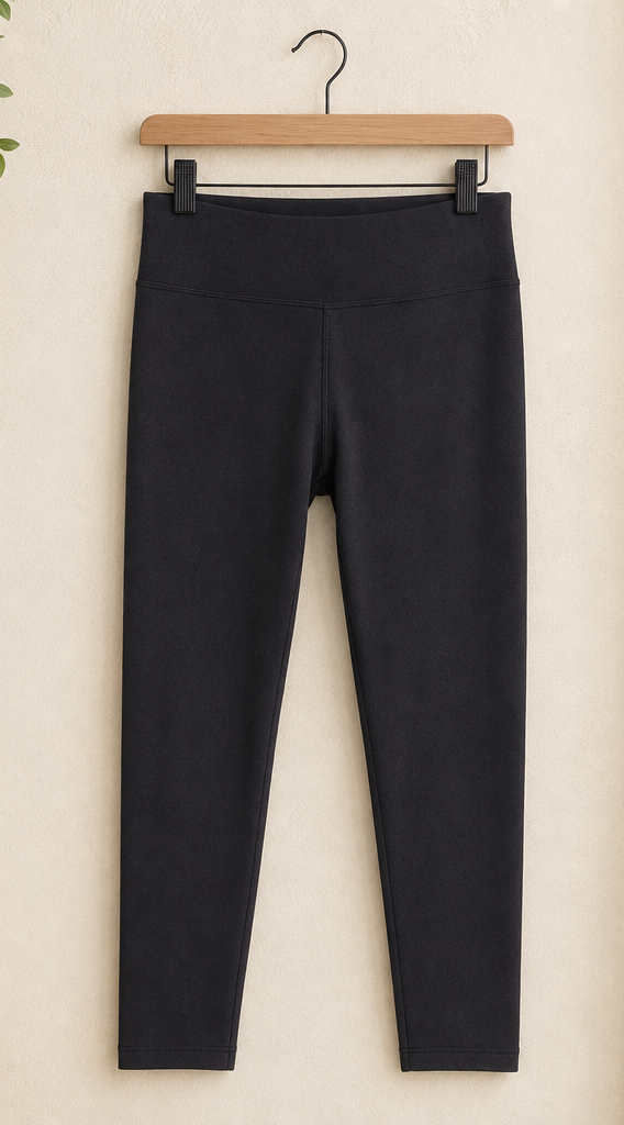 Zenana Microfiber Full‑Length Leggings – Butter Soft High‑Stretch • Size 1X
