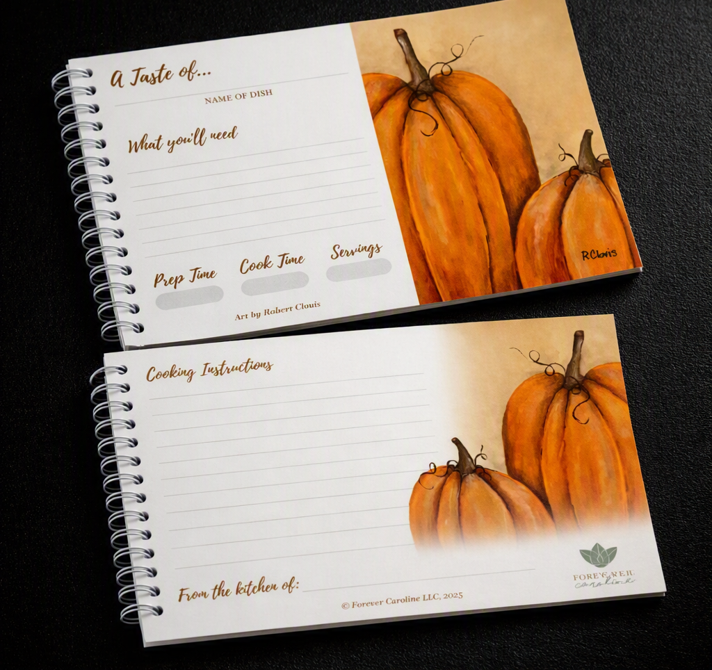 Set of 8 Pumpkin Recipe Cards – Autumn Kitchen Collection | Forever Caroline