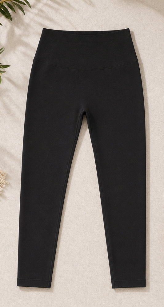 Zenana Tummy Control Leggings – Butter Soft High‑Rise Waistband
