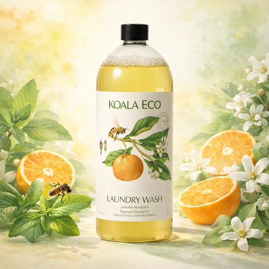 Koala Eco Laundry Wash – Natural Plant‑Based Laundry Detergent (Mandarin & Peppermint)