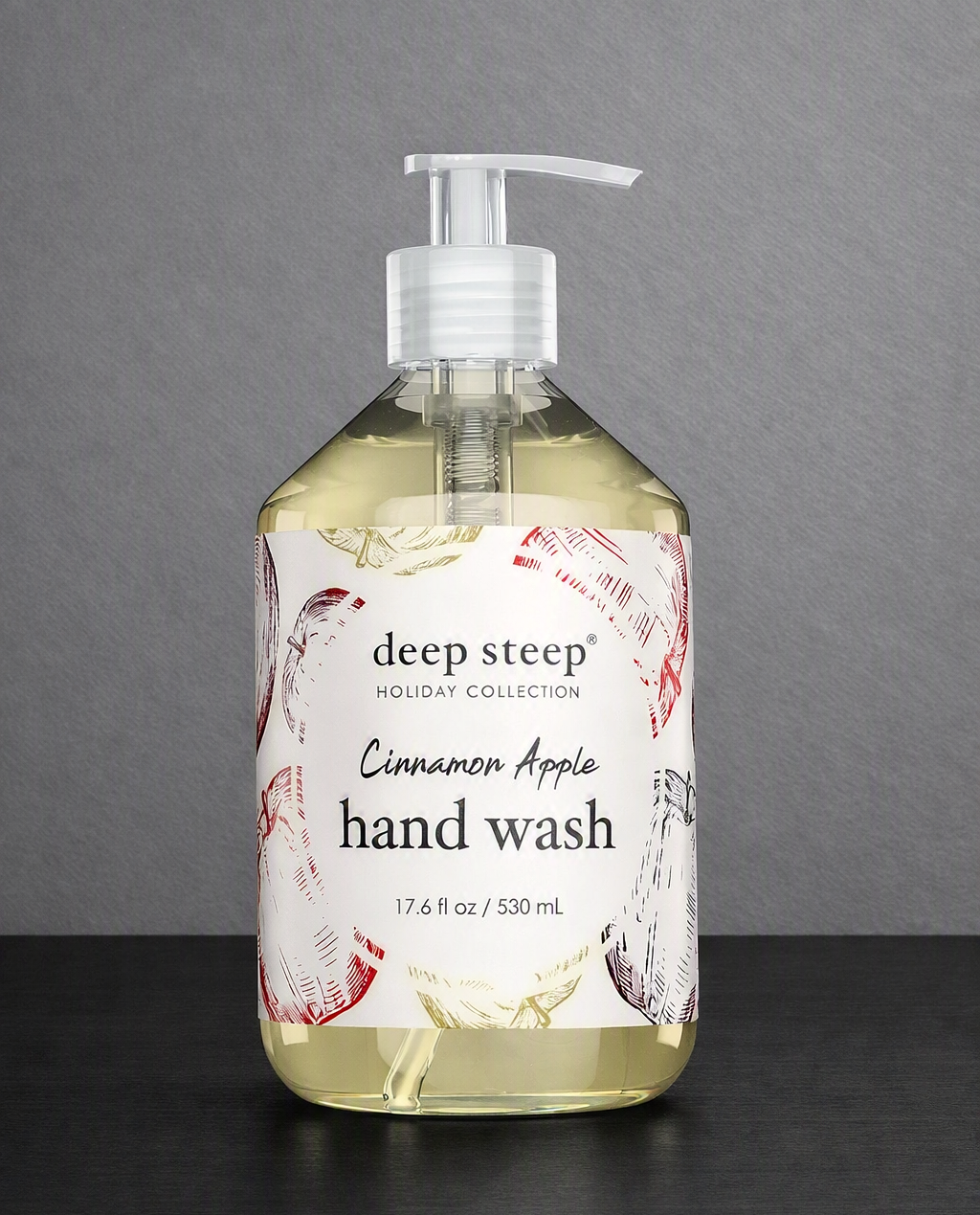 Cinnamon Apple Hand Wash – Vegan Formula with Argan Oil (17.6 oz)