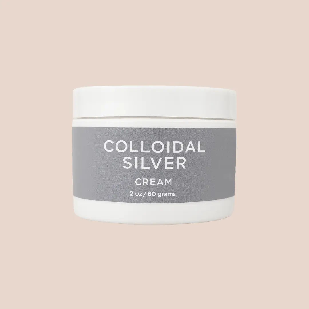 Colloidal Silver Organic Cream – Soothing Hydration & Skin Support (2 oz)