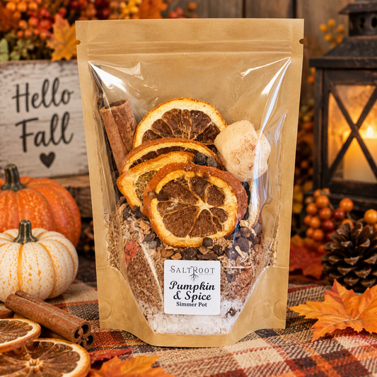 Pumpkin & Spice Simmer Pot – 3 oz Autumn Botanical Blend
