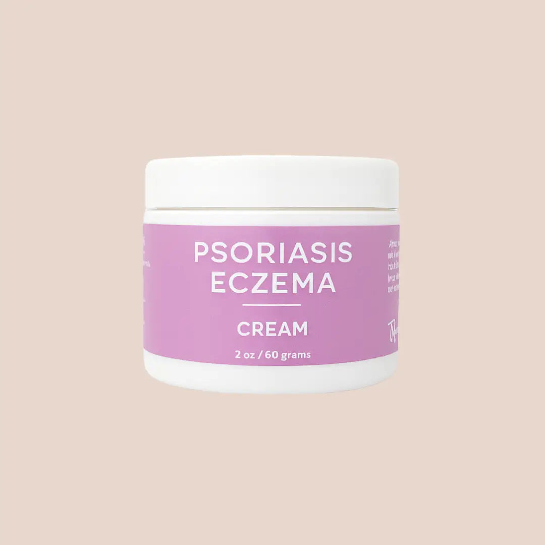 Psoriasis & Eczema Organic Cream – Soothing Relief for Dry, Irritated Skin (2 oz)