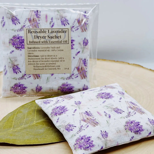 Reusable Lavender Dryer Sachet – Handmade Eco‑Friendly Fabric Softener Alternative