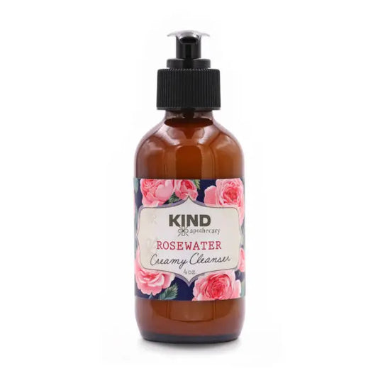 Rosewater Creamy Cleanser – Hydrating Tea Extract Face Wash ( 4oz)