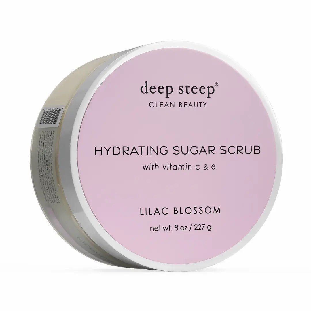 Lilac Blossom Sugar Scrub – Deep Steep (8 oz)