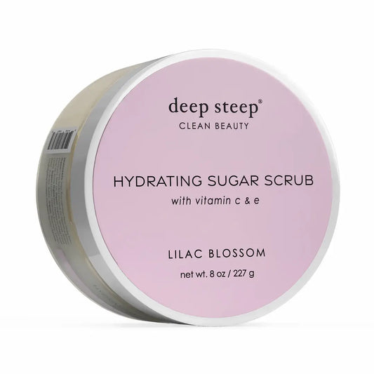Lilac Blossom Sugar Scrub – Deep Steep (8 oz)